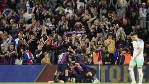 Barcelona logra triunfo agónico y amarra el título