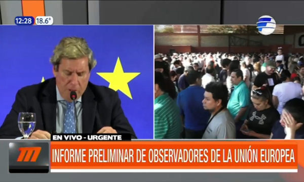 Informe preliminar de observadores de la Unión Europea | Telefuturo
