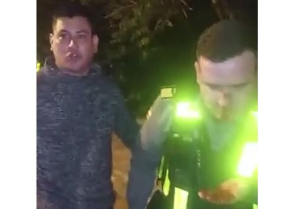 Policía acusado de matar a Rodrigo Quintana le rompió la nariz a un agente de la caminera