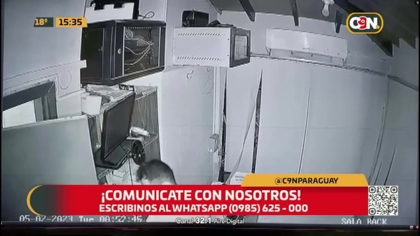Vandalizaron el peaje de Remanso - C9N
