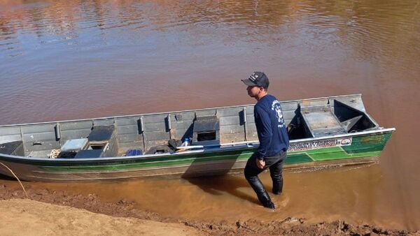 Bomberos rescatan cuerpo de indígena del río Aquidabán