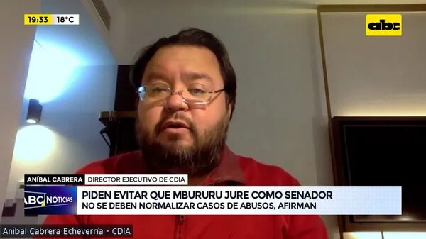 Video: CDIA se pronuncia sobre senador electo preso por abuso - ABC Noticias - ABC Color