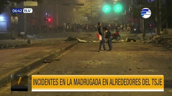 TSJE denuncia hechos punibles en manifestación ante la Fiscalía