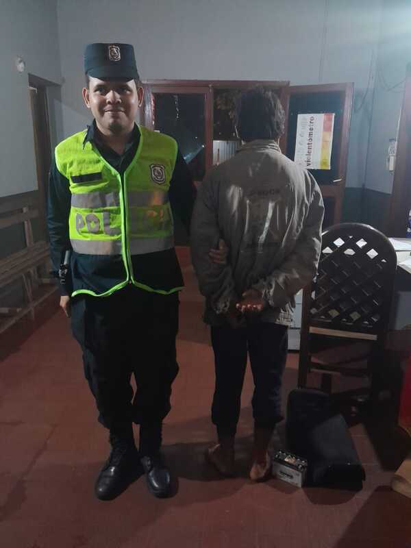 Presunto adicto sup. hurtó hasta el asiento de motocicletas en Barrio San Pedro