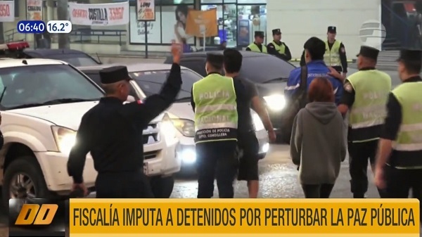Manifestación en sede del TSJE deja decenas de imputados