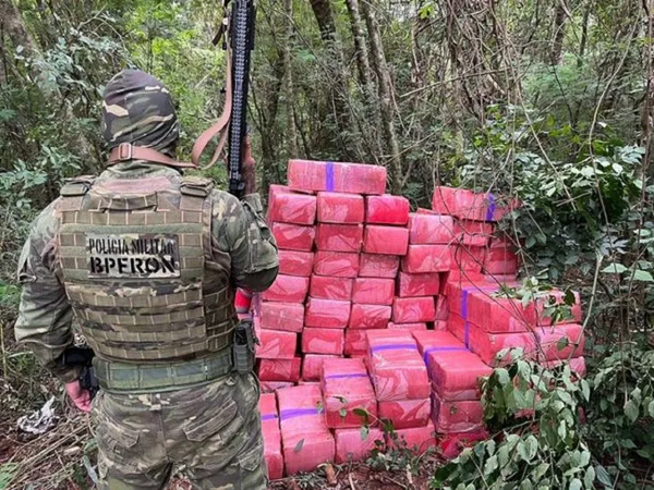 Brasil incauta tres toneladas de marihuana llevada desde Paraguay - Oasis FM 94.3