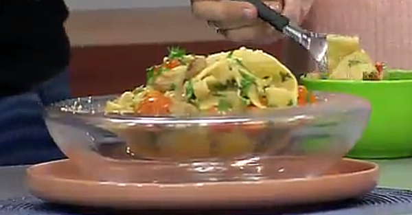 Bloque Cocina de la Mañana de Cada Día: ''Fetuccines Caseros'' - SNT