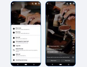 Facebook destaca los ‘reels’ y ofrece controles para ver más o menos vídeos cortos similares - Tecnología - ABC Color