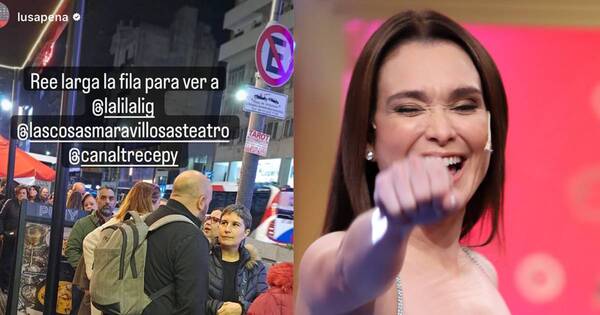 La Nación / Lali González brilla en Buenos Aires: largas filas para obra en la que actúa