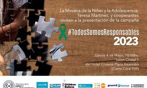 Campaña #TodosSomosResponsables Edición 2023 contra el abuso sexual infantil y adolescente