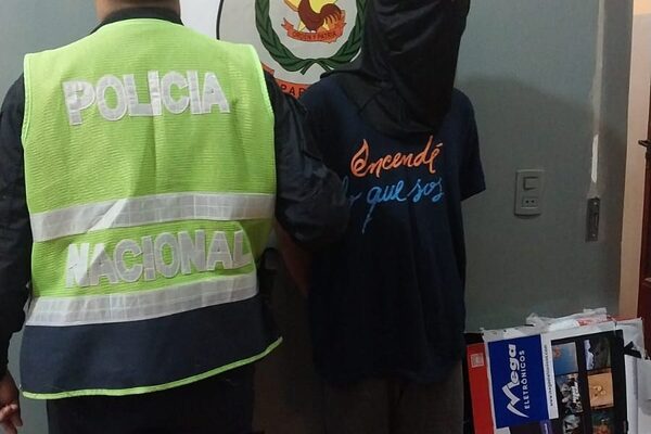Detienen a delincuente «dormilón»