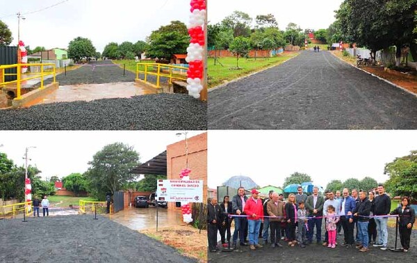 Inauguran puente y empedrado en el barrio San Miguel de Coronel Oviedo – Prensa 5