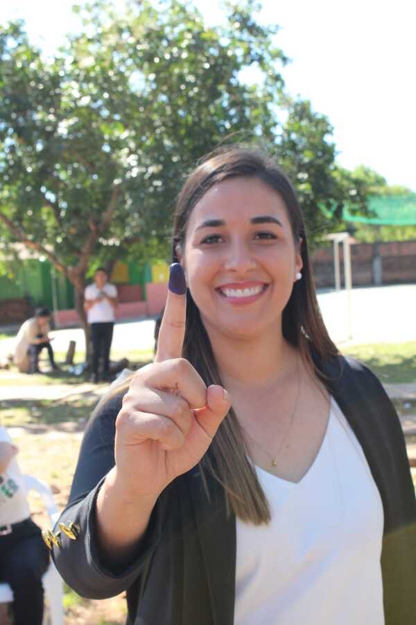 Pamela González promete no defraudar a quienes confiaron en ella