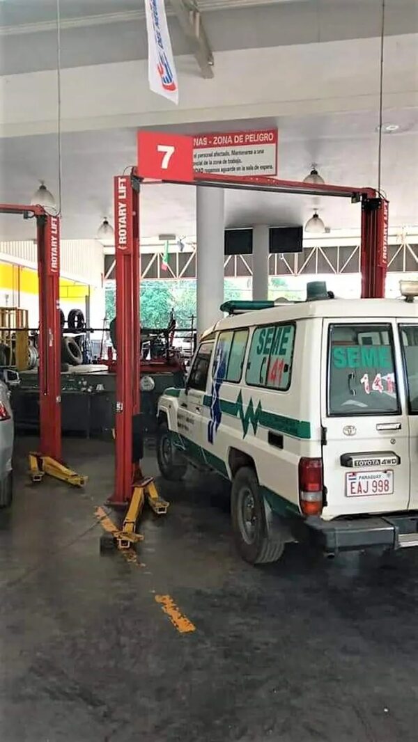 Paraguarí: ambulancias con desperfectos mecánicos siguen operando en traslado de pacientes - Nacionales - ABC Color