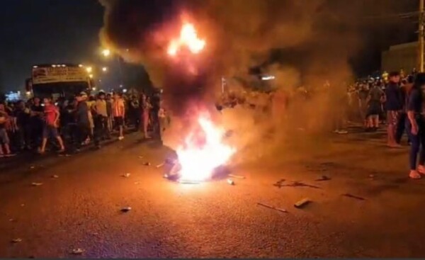 Imputan a 4 manifestantes detenidos por cierre de ruta