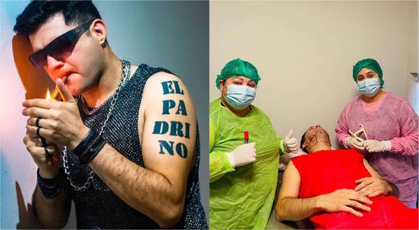 Cantante cumbiero se tunea todo y tendrá abdominales ¡sin ir al gym!