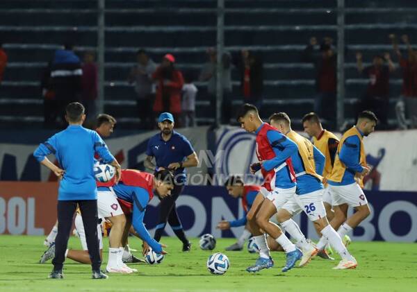 Así juegan Cerro Porteño y Bolívar por la Copa