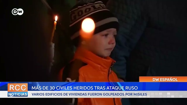 Más de 30 civiles heridos tras ataque ruso