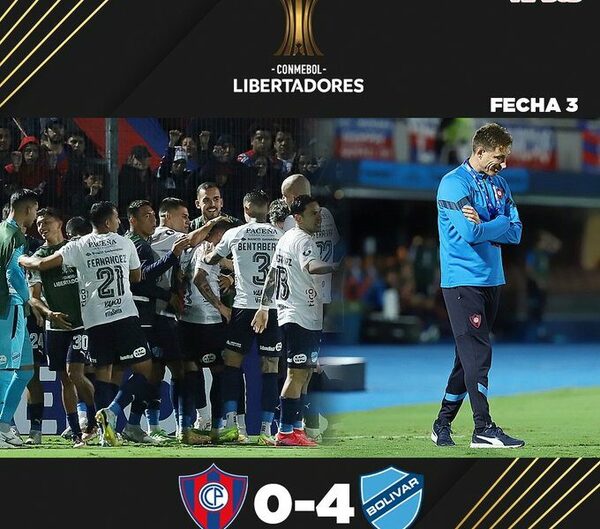 ¡Bajón! Cerro Porteño pierde por goleada ante el equipo bolí y en su propia Nueva Olla