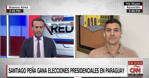 La Nación / “Nos preparamos para que Paraguay tenga el mayor salto de su historia”, refirió Peña en CNN