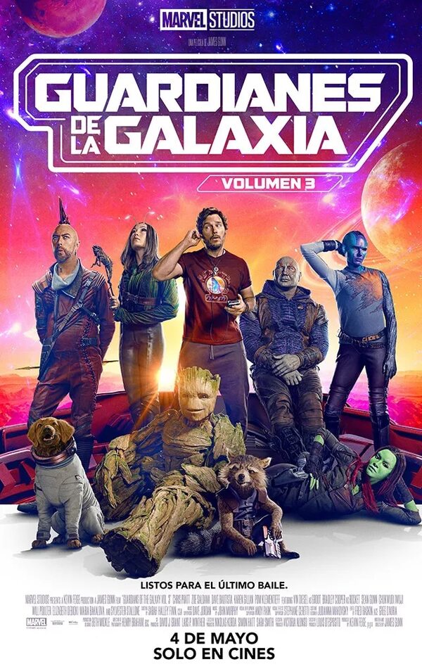 Guardianes de la Galaxia Vol. 3 (3D y 2D) - Cine y TV - ABC Color