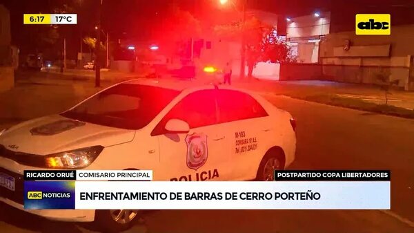 Video: Un herido de bala tras pelea entre barras de Cerro - ABC Noticias - ABC Color