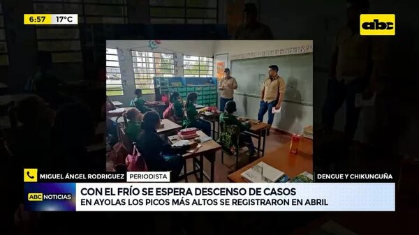 Video: Picos altos de casos de dengue y chikunguña - ABC Noticias - ABC Color