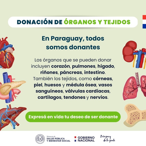 Donante multiorgánico ayudará a mejorar la calidad de vida de cinco personas - .::Agencia IP::.