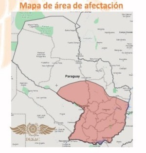 Emiten alerta por sistema de tormentas - ADN Digital