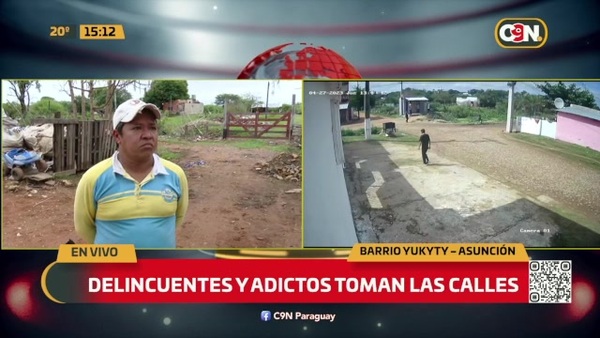 Delincuentes y adictos toman las calles - C9N