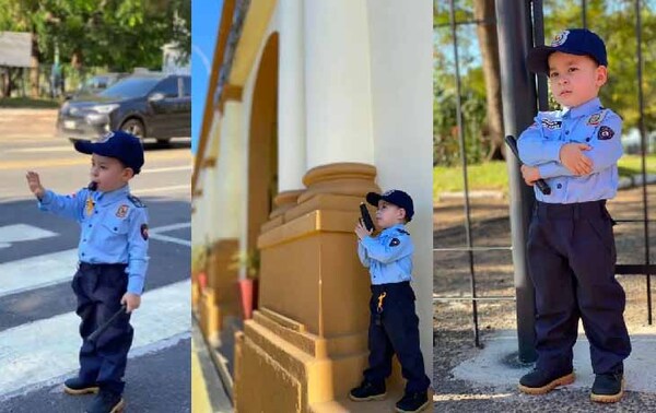 Cumplió tres añitos y pidió que su cumple sea de policía – Prensa 5