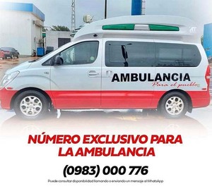 Ambulancia donada por Kpeto Cano seguirá al servicio de la salud de los más humildes | DIARIO PRIMERA PLANA