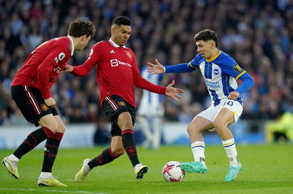 Enciso jugó todo el partido en Brighton que superó al Manchester United | 1000 Noticias