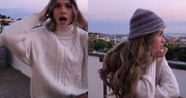 La Nación / ¿Clara Chía sustituyó a la bruja en el antiguo balcón de Shakira?
