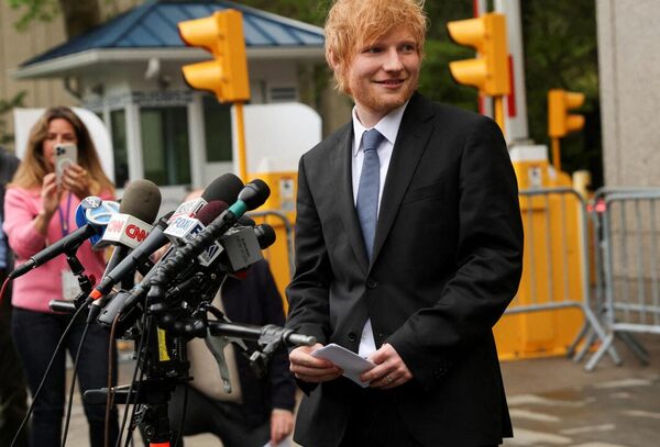 Un tribunal dictaminó que Ed Sheeran no plagió la canción "Thinking Out Loud" - Megacadena — Últimas Noticias de Paraguay