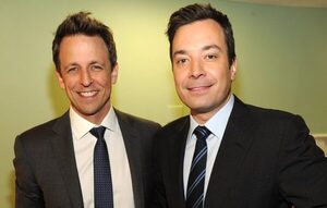 Jimmy Fallon y Seth Meyers pagarán de su bolsillo a su personal por las primeras semanas de huelga de escritores en EEUU - Megacadena — Últimas Noticias de Paraguay