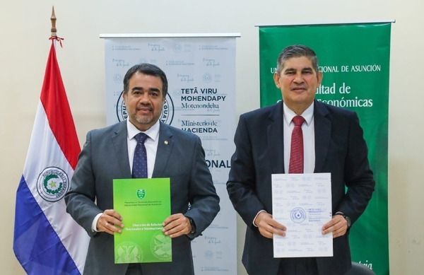 Sellan alianza para la formación del plantel de funcionarios de Hacienda - .::Agencia IP::.