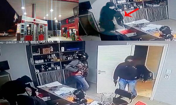 Dos bandidos asaltan estación de servicios y roban millonario botín – Diario TNPRESS