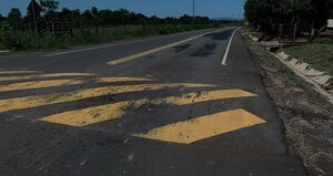 Eliminarán lomadas irregulares instaladas en rutas nacionales