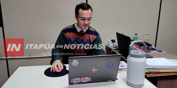ESTUDIANTE DE LA UNAE COMENZÓ PASANTÍA EN LA GOBERNACIÓN DE ITAPÚA - Itapúa Noticias