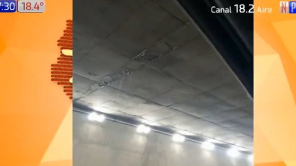 Túnel de Tres Bocas con goteras tras apenas un mes de su habilitación - Noticias Paraguay