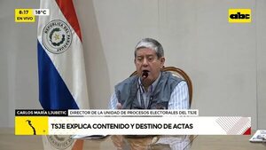Video: TSJE explica contenido y destino de actas  - ABC Noticias - ABC Color