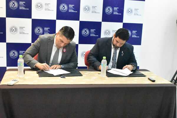 MUNICIPALIDAD DE CAMBYRETÁ Y LA SECRETARÍA ANTICORRUPCIÓN FIRMAN DE CONVENIO DE COOPERACIÓN