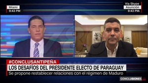 VIDEO | Periodista de CNN puso en aprietos a Santiago Peña, por su guiño al régimen de Maduro - Megacadena — Últimas Noticias de Paraguay