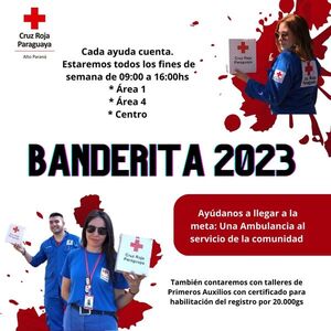 Cruz Roja cumple 28 años de vida institucional y se preparan para salir a las calles para colecta solidaria - Noticde.com