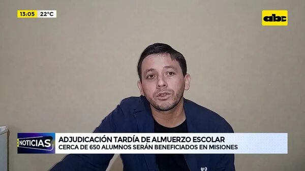 Video: Adjudicación tardía de almuerzo escolar - ABC Noticias - ABC Color