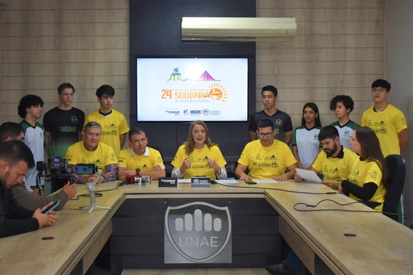 Lanzan la 24ª Correcaminata Solidaria del Complejo UNAE "Correr por Encarnación"