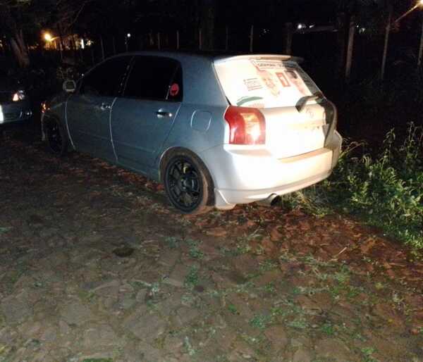 Hallan vehiculo hurtado en Encarnación