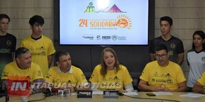 LANZARON LA 24° EDICIÓN DE LA CORRECAMINATA SOLIDARIA “CORRER POR ENCARNACIÓN”  - Itapúa Noticias