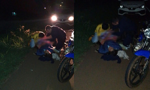 Mujer dio a luz en plena vía publica en Coronel Oviedo - OviedoPress